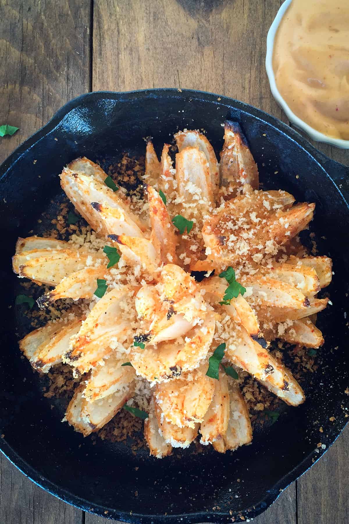 Grilled Bloomin Onion.