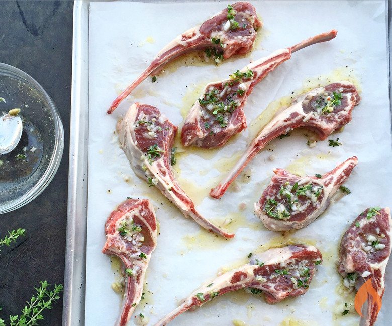 Grilled Lamb Chops from Girls Can Grill