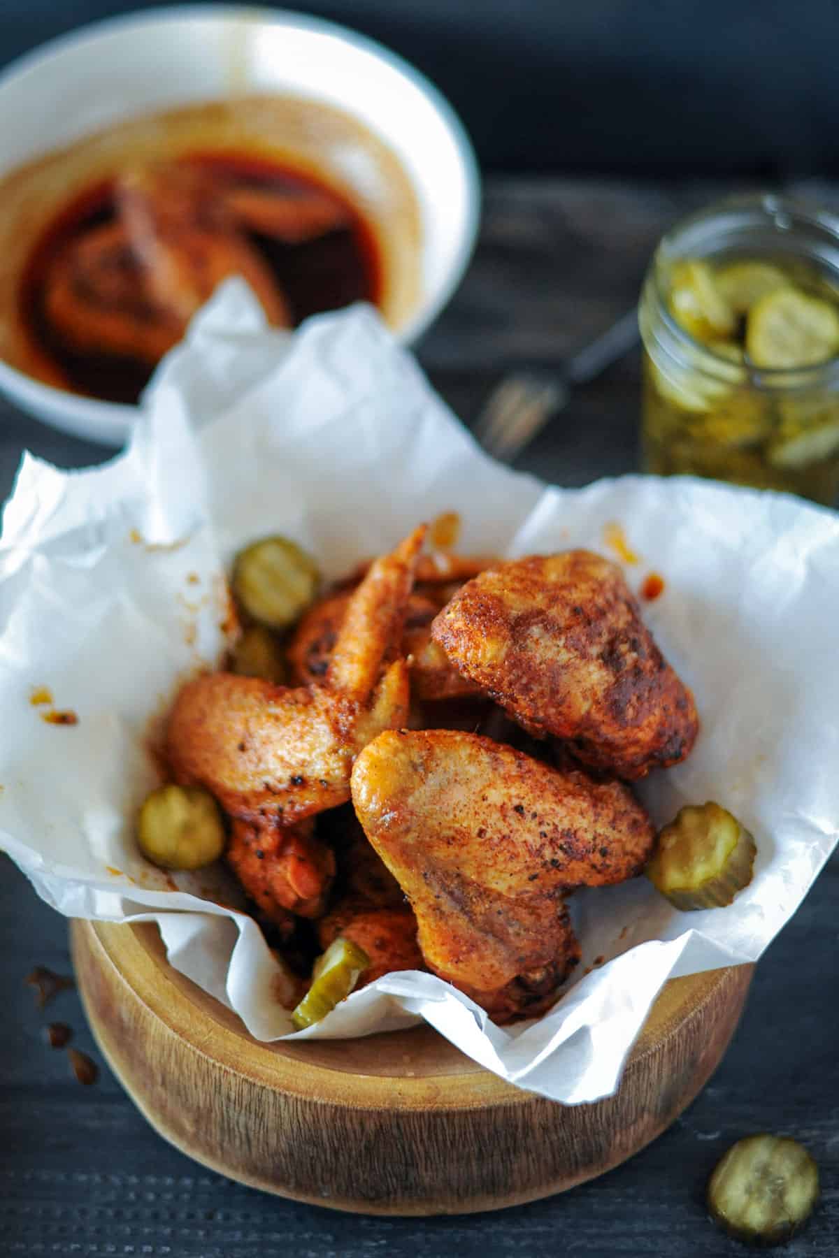 Grilled Nashville Hot Chicken Wings