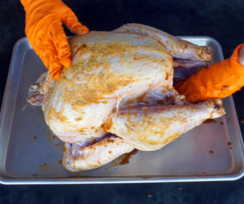 How to Make Smoked Turkey on a er Kettle Girls Can Grill