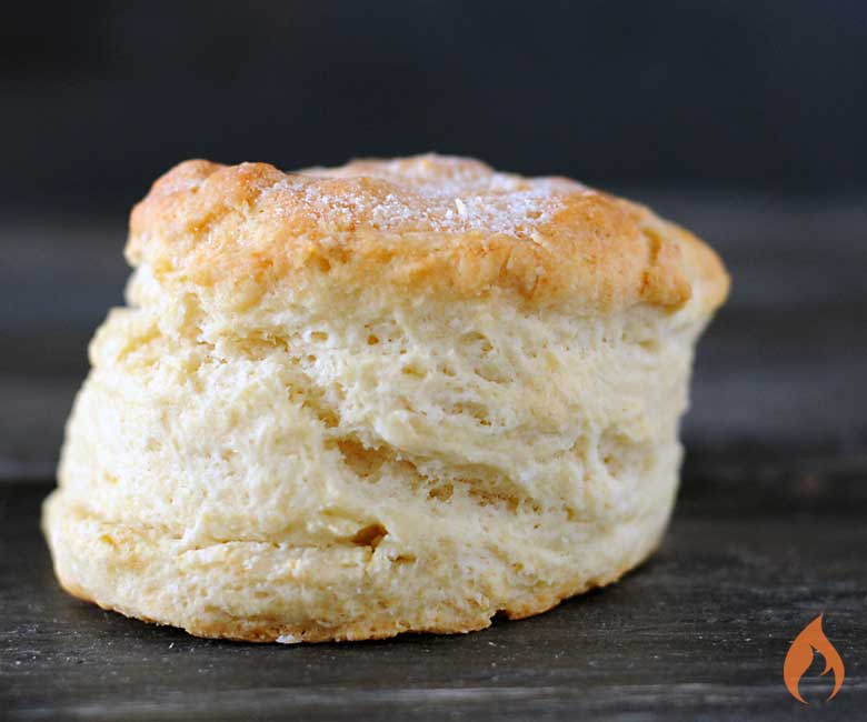 Flaky Southern Biscuits with Greek Yogurt