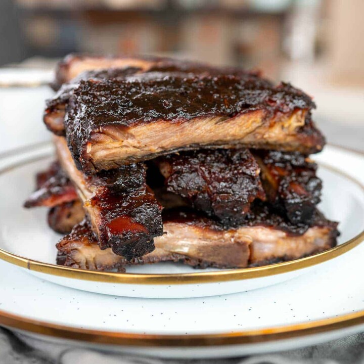 Falloffthe bone smoked 321 Ribs Girls Can Grill