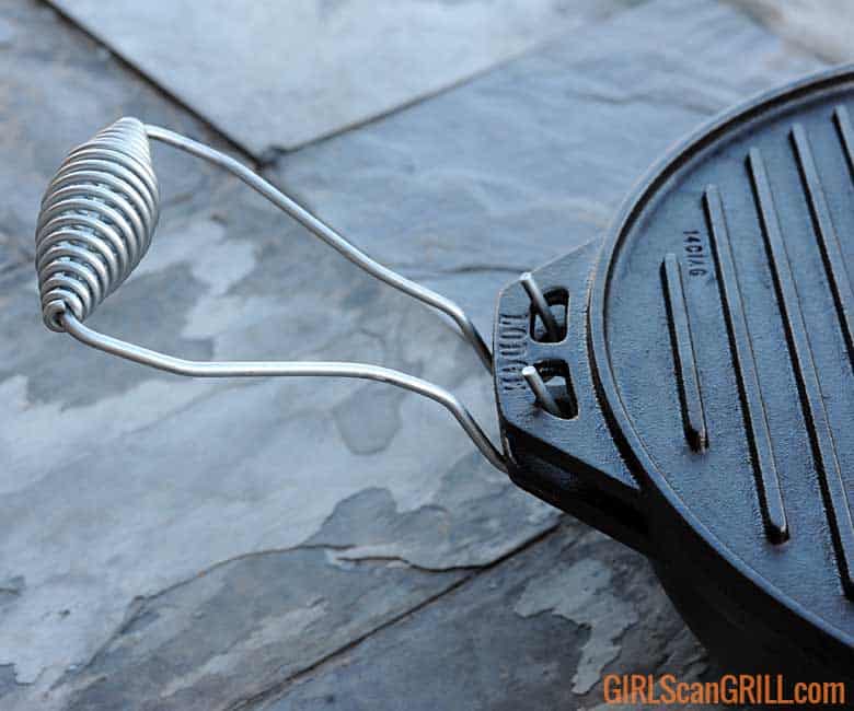 Lodge Cast Iron Cook-It-All handle