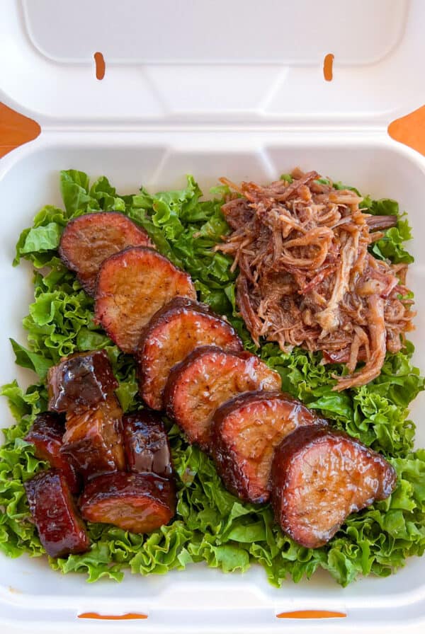 Competition pork box.