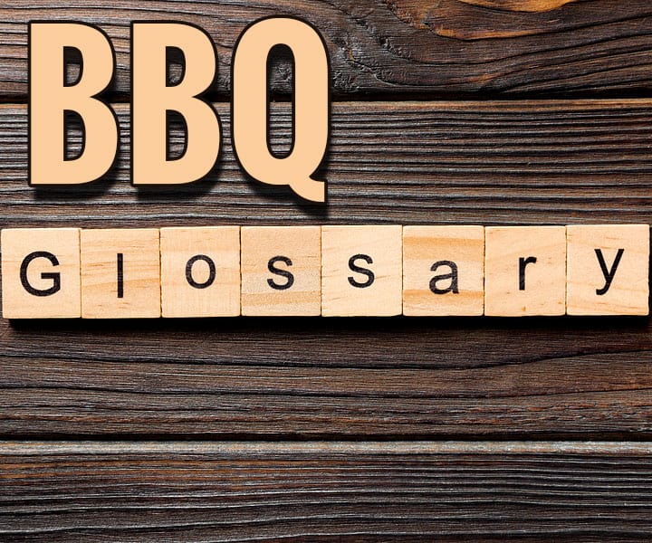 text that reads BBQ Glossary