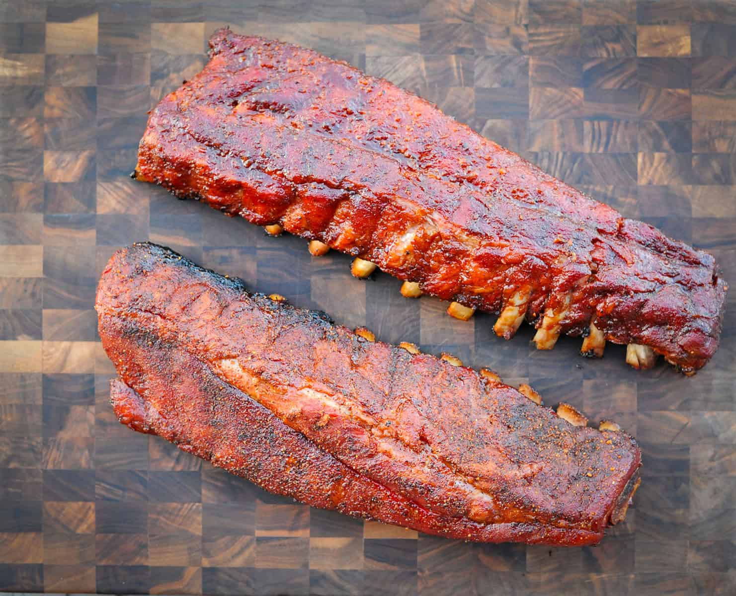 Smoked Baby Back Ribs.
