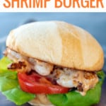 Smashed Shrimp Burger
