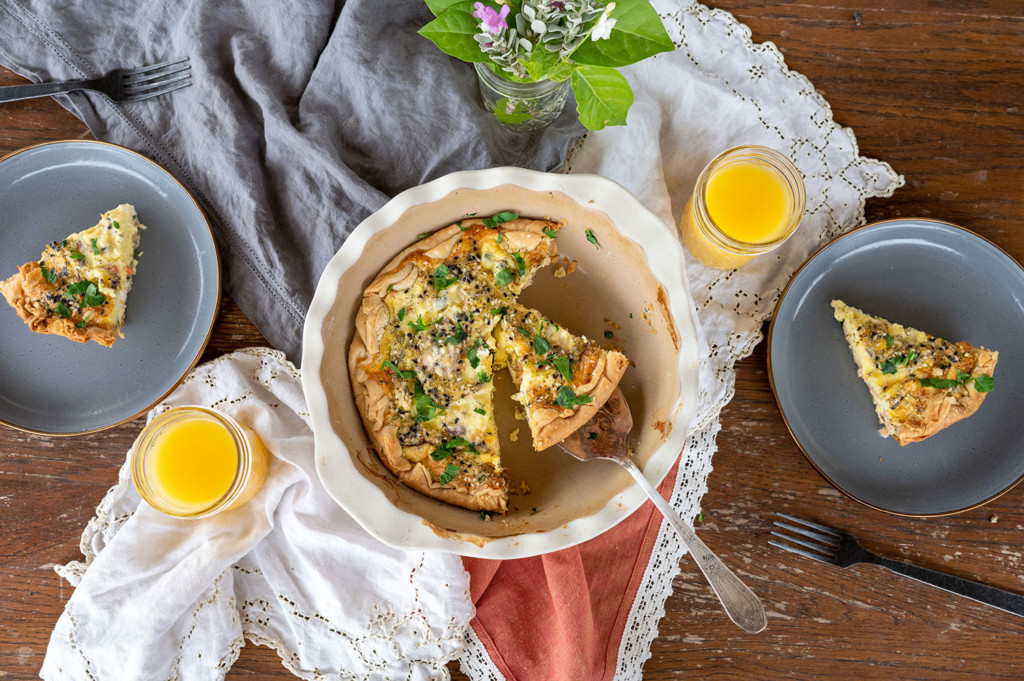 How to Bake Quiche on the Grill Girls Can Grill