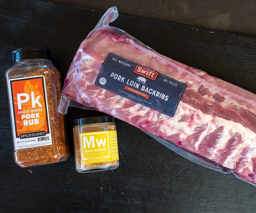 Swift pork ribs and Spiceology blends