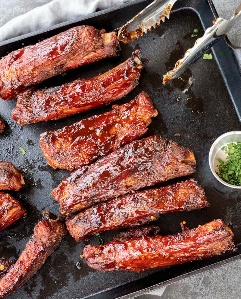 Individually Smoked Pork Ribs (Party Ribs) Bark in Every Bite