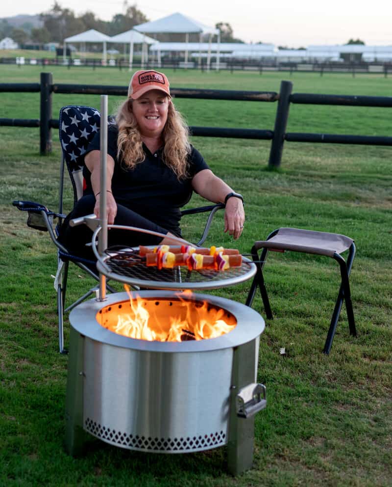 Breeo Smokeless Fire Pit Review Y Series Girls Can Grill