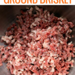bowl of ground beef.