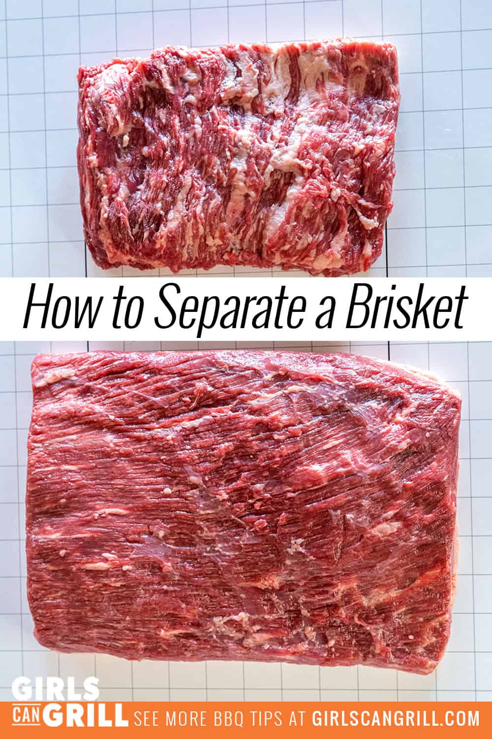 Separate Brisket Point and Flat for Backyard or Competition