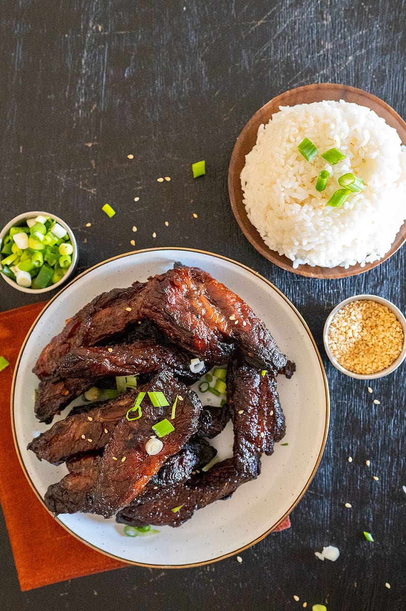 BBQ Teriyaki Beef Finger Ribs - Girls Can Grill