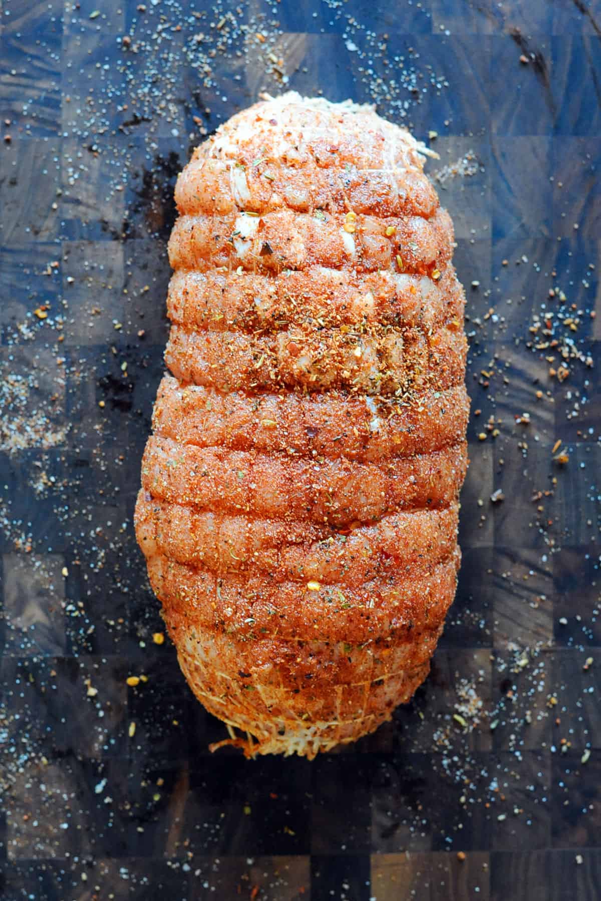 Turkey roast seasoned. 