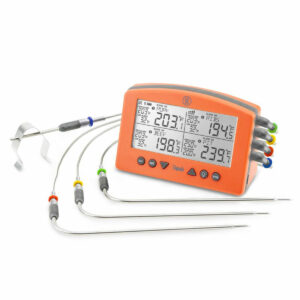 Orange Thermoworks Signals thermometer.