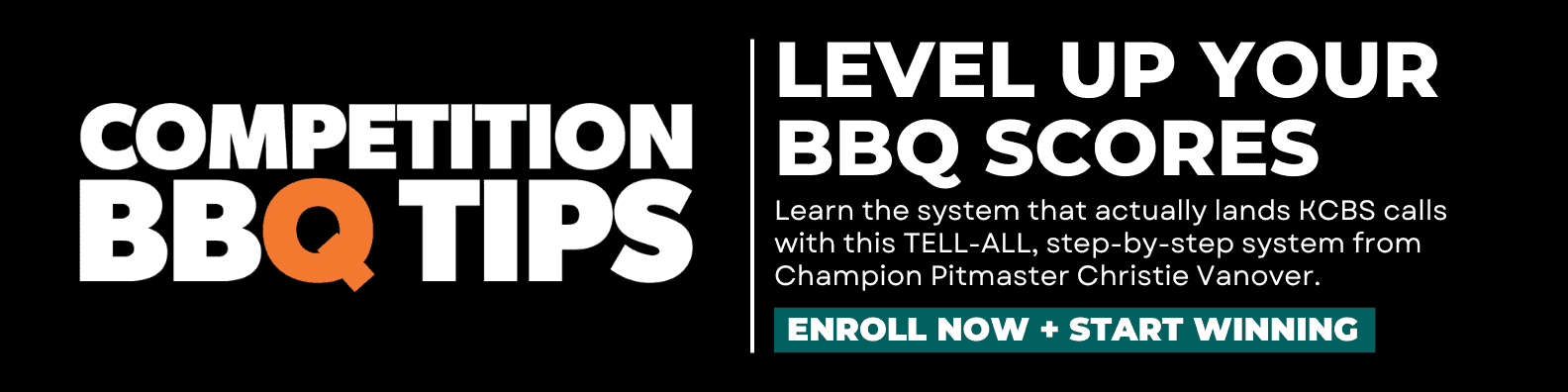 Competition BBQ Tips.