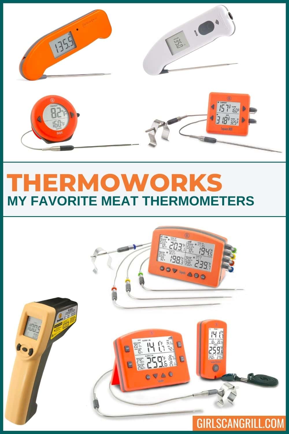collection of thermoworks products.