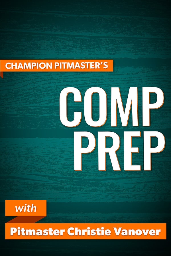 A champion pitmaster's comp prep.