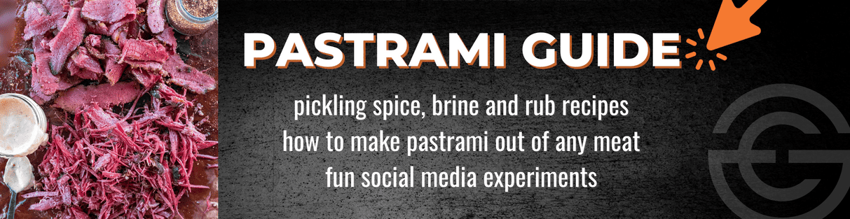 Pastrami Guide. pickling spice, brine and rub recipes
how to make pastrami out of any meat
fun social media experiments.