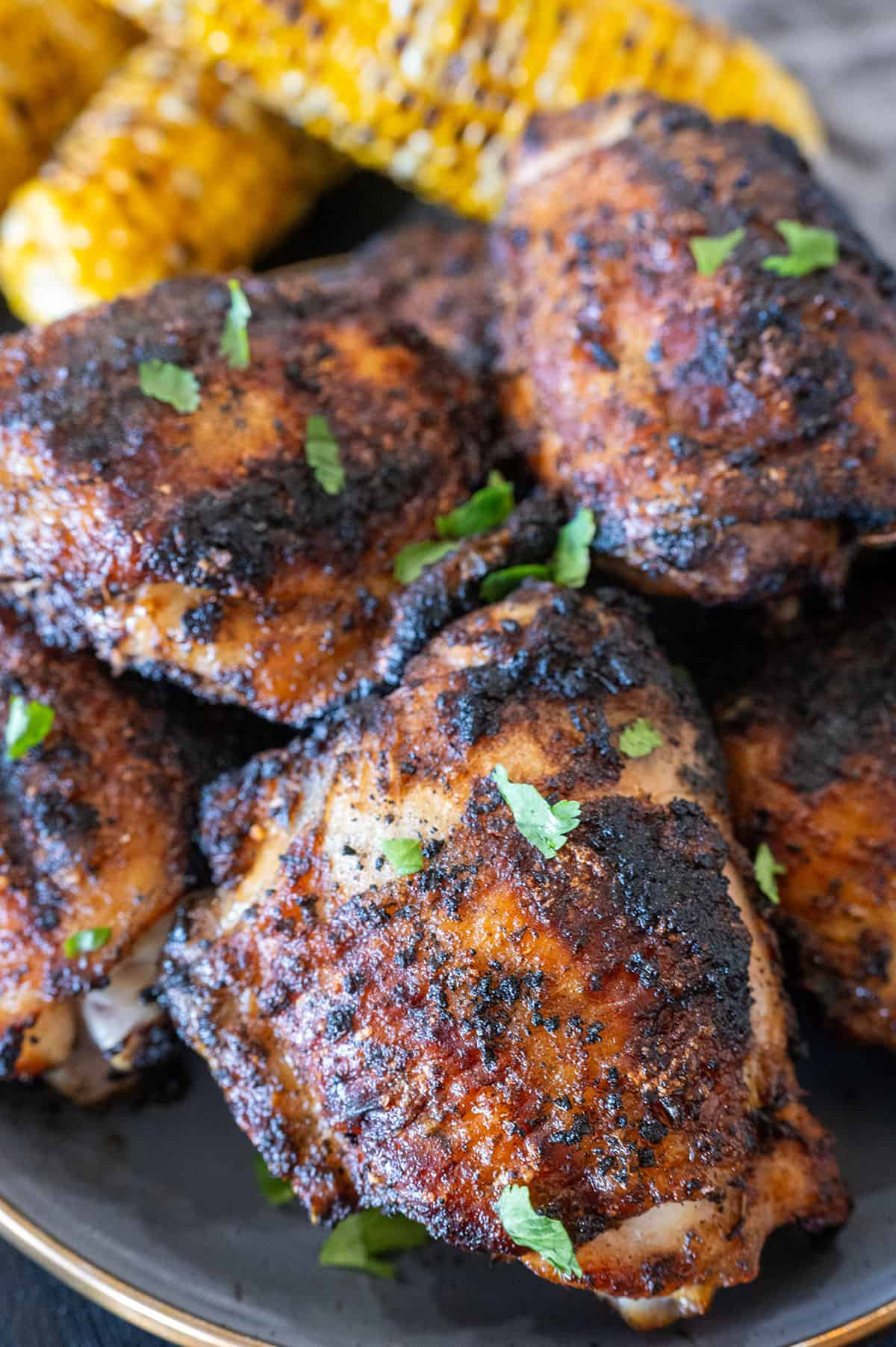 Grilled Chicken Thighs