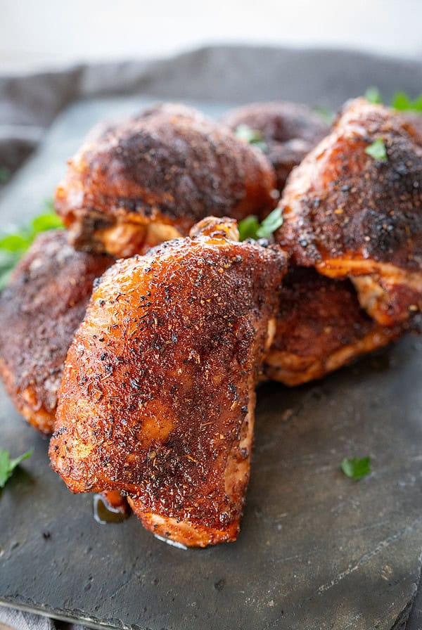 Ninja Grill Chicken Thighs.