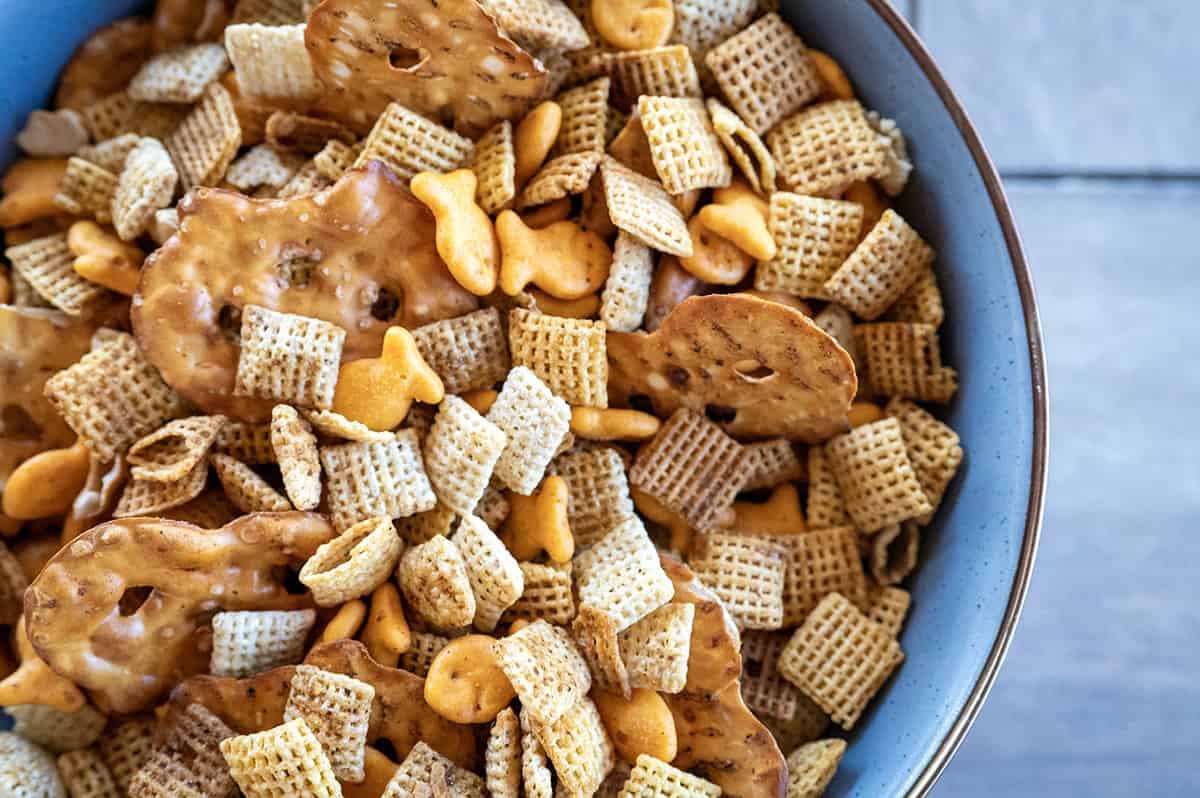 Smoked Chex Mix.