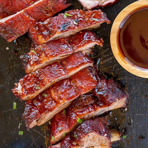 Smoked Baby Back Ribs on the Ninja FlexFlame - Girls Can Grill