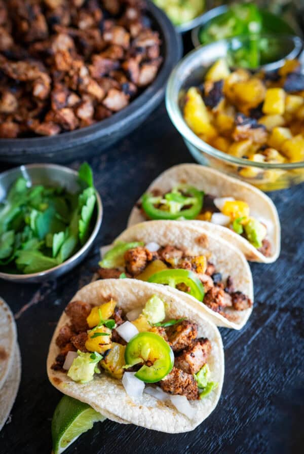 Tacos Al Pastor.
