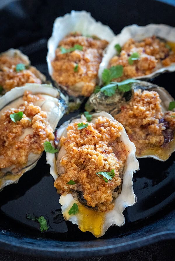 Grilled Oysters.