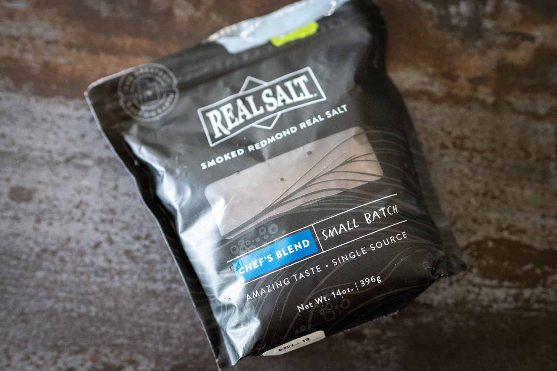 bag of smoked real salt.