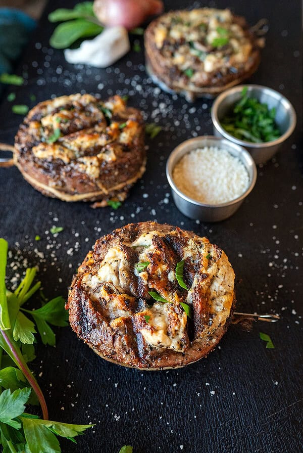 Steak pinwheels.