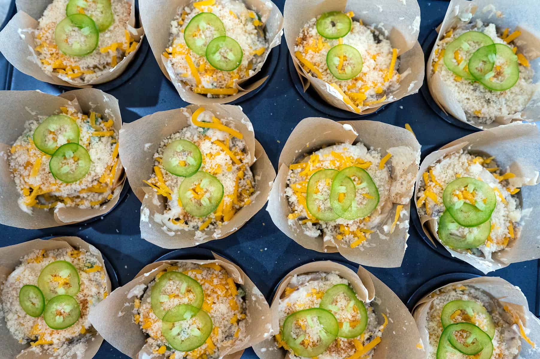 Uncooked Potato Stacks.