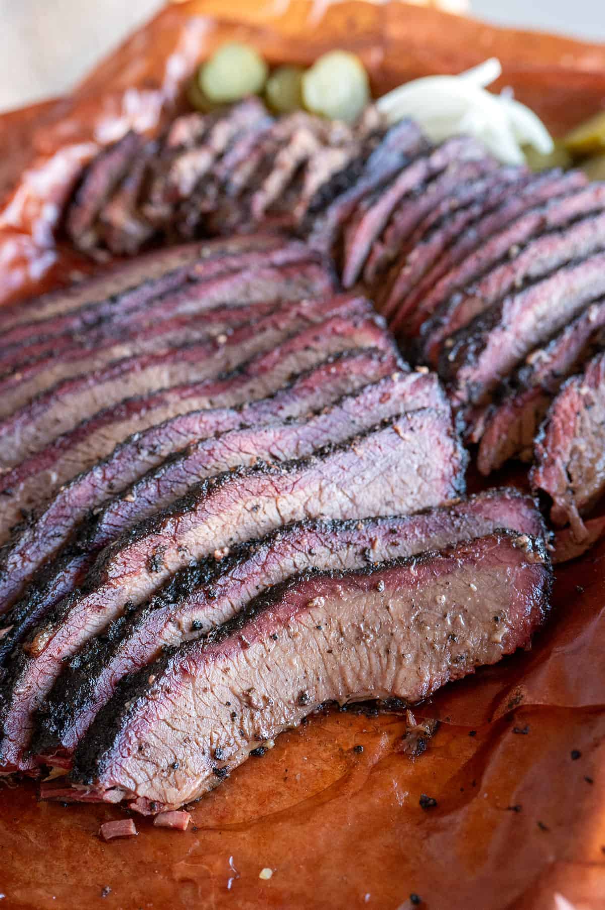Sliced Brisket.