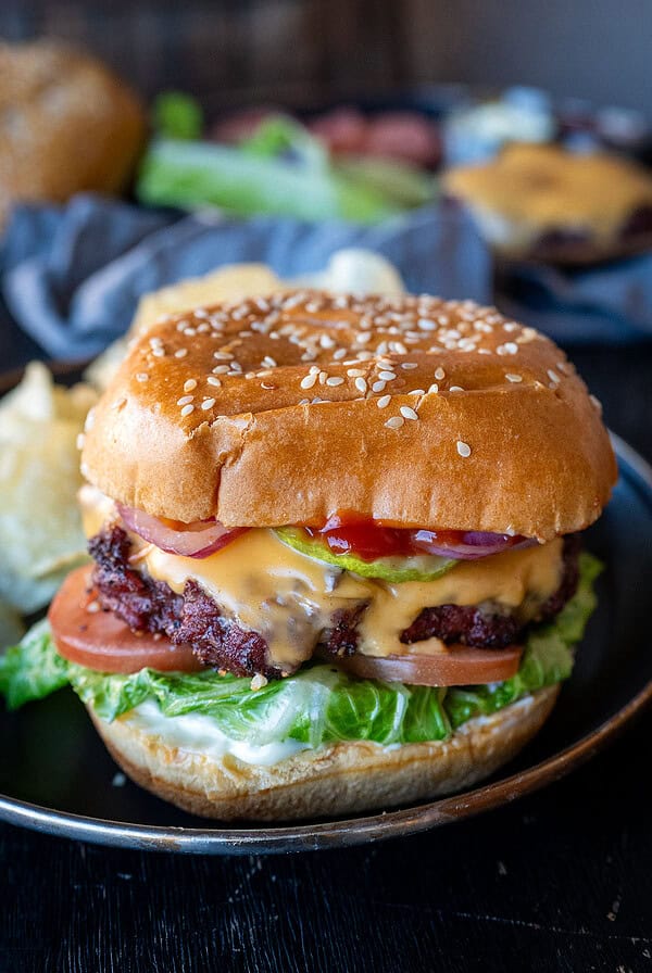 Grilled Burger.
