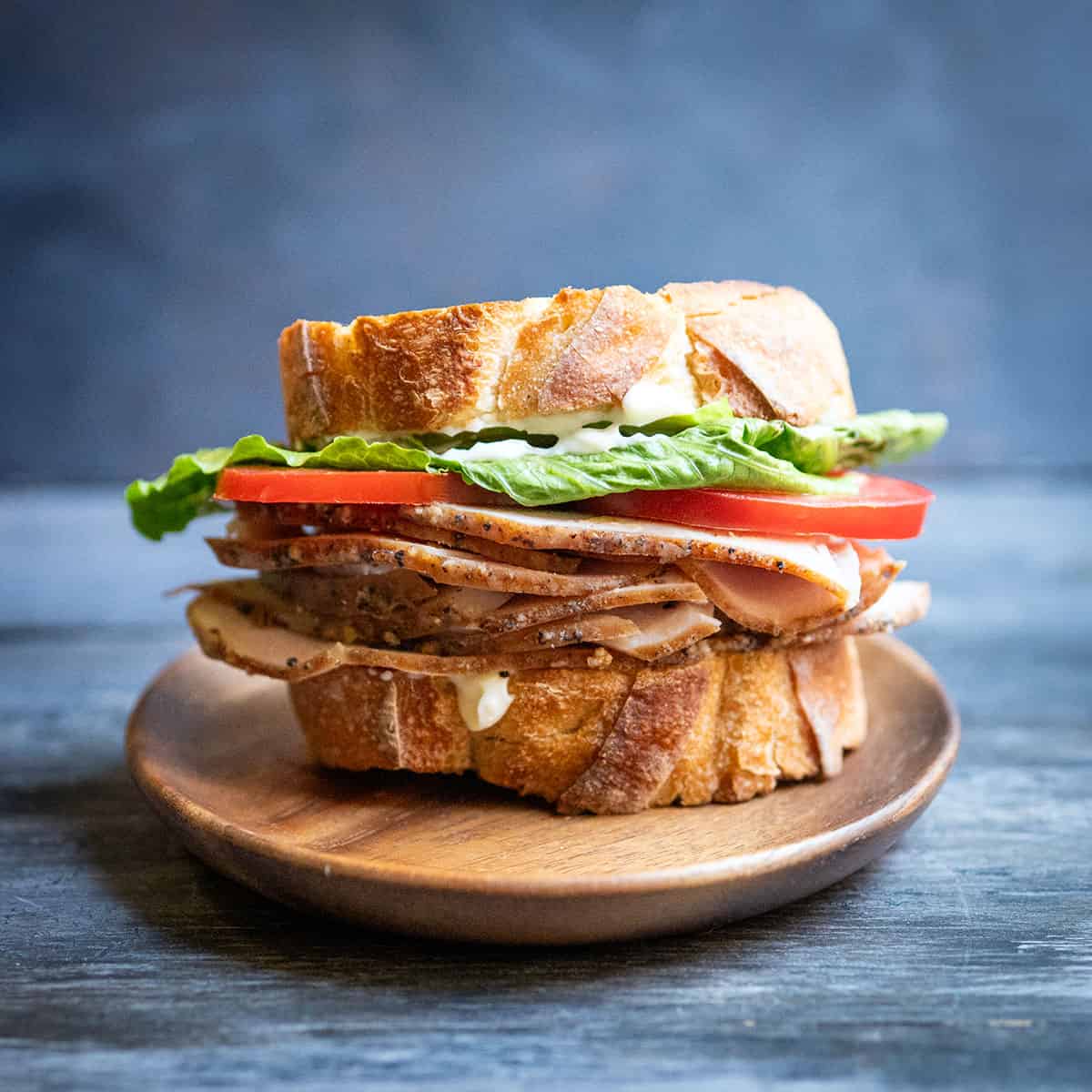 Pastrami turkey sandwich.