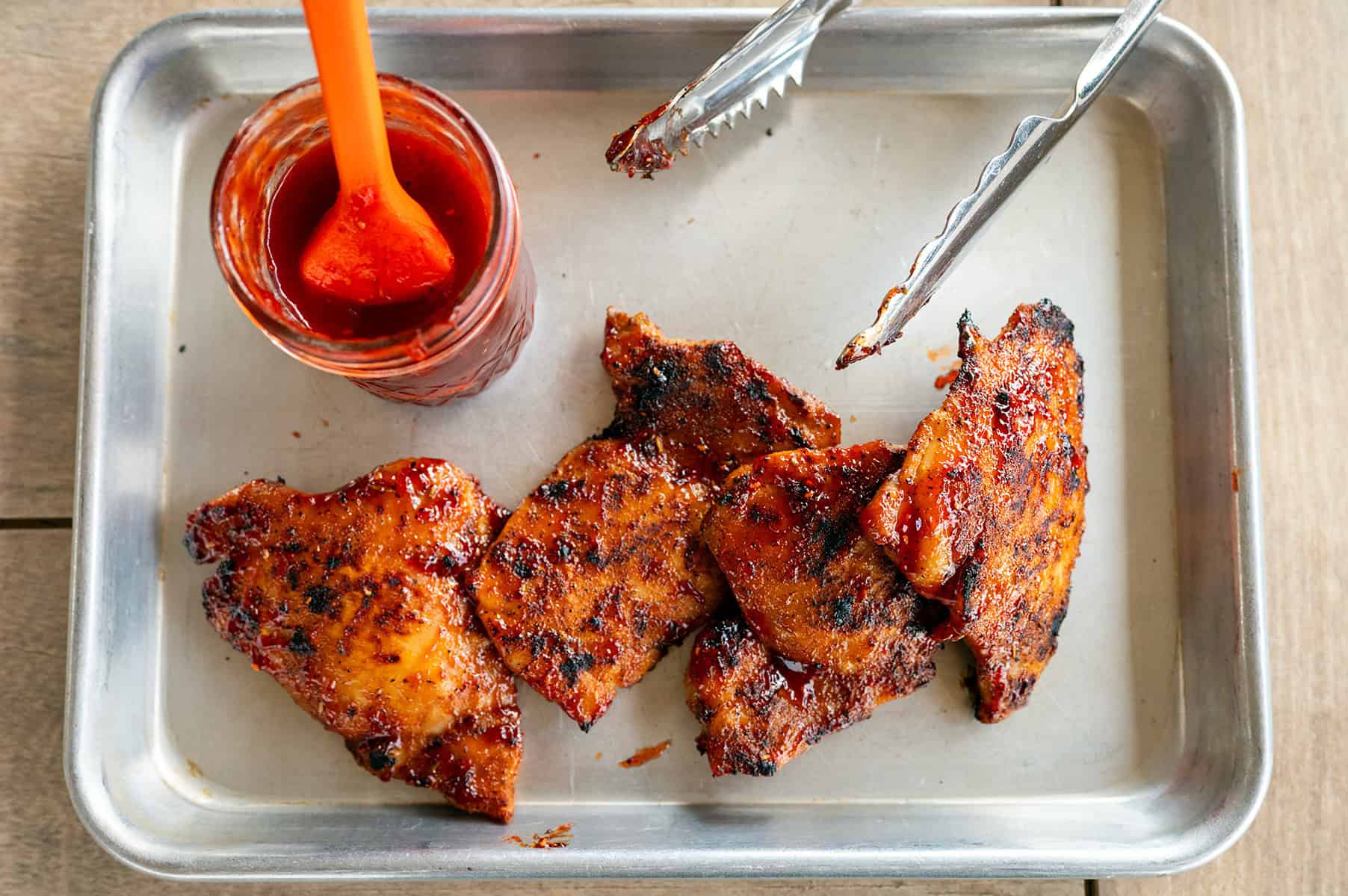 Raspberry Chipotle Chicken.